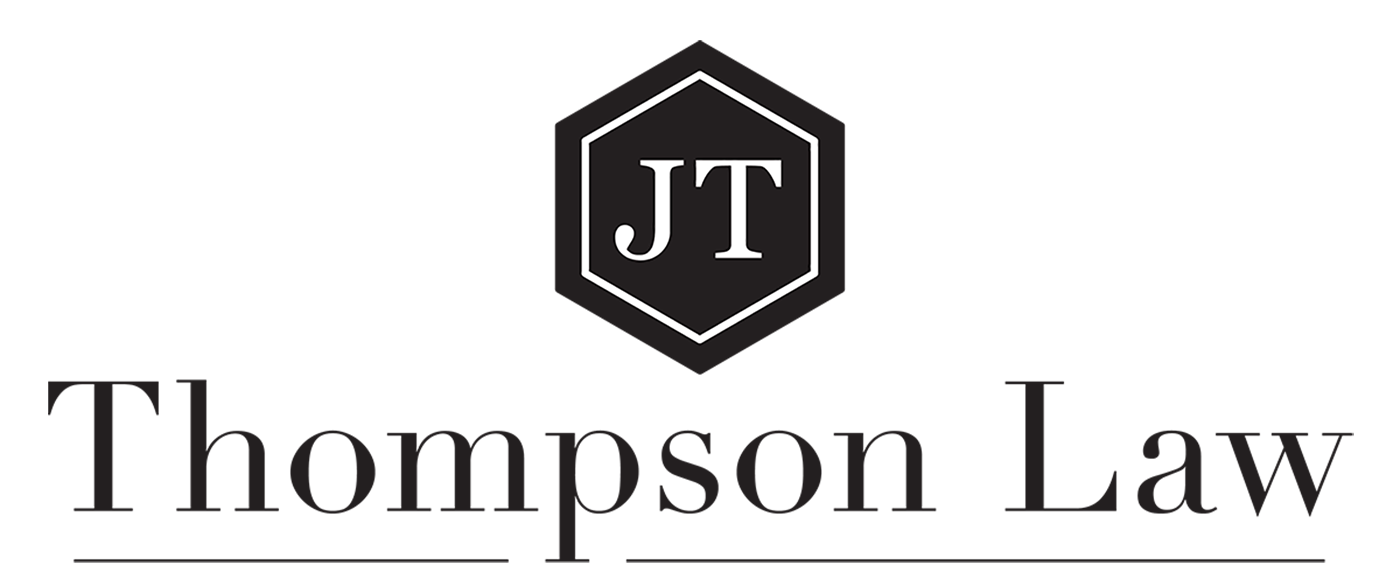 Announcing Thompson Law as my newest sponsor